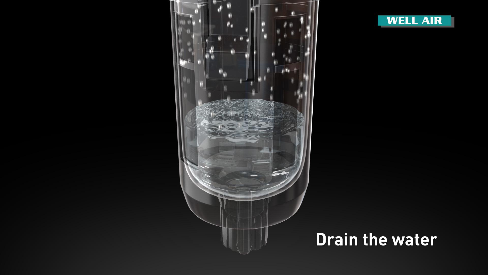 WELL AIR オートドレン部分